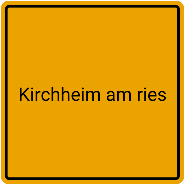 Meldebestätigung Kirchheim am Ries